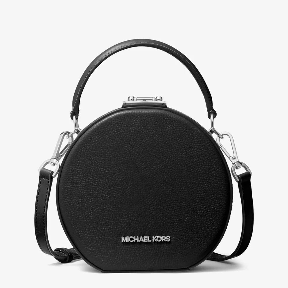 Michael Kors Serena Small Pebbled Leather Crossbody Bag With Gold-tone Hardware